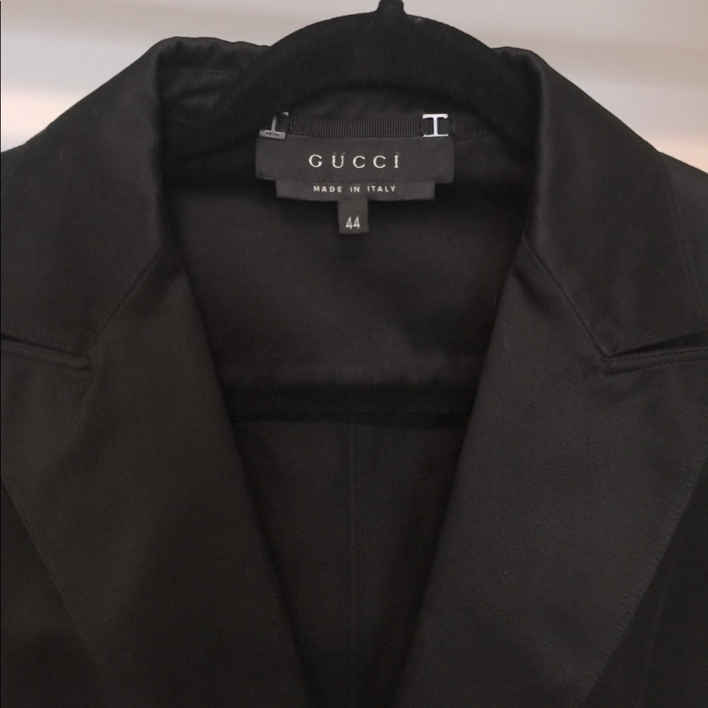 Vintage Tom Ford for Gucci Black Cotton Jacket - Picture 3 of 4